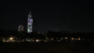 Projection Mapping on Rajabai Clock Tower | Mumbai Light Festival: Satellite | Edition 4