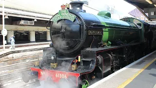 B1 Mayflower 61306 & Class 33025 "The Royal Windsor Steam Express" London Victoria, 10th August 2021