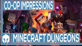 Minecraft Dungeons Co-Op Impressions