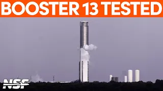 Booster 13 Conducts Cryo Proof Testing at the Massey Outpost | SpaceX Boca Chica