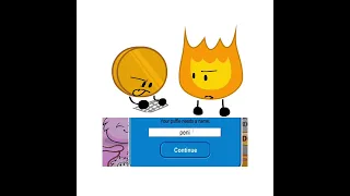 firey and coiny innocently playing club penguin || #bfb #bfdi #bfdia #tpot