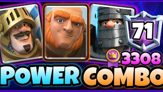 3300+🏆 with Giant Double Prince Deck..!
