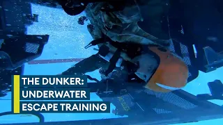 The Dunker: How aircrews learn to escape a helicopter ditched underwater