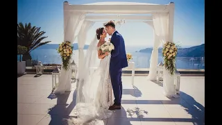 Le Ciel Santorini Wedding - Roma & Dawid