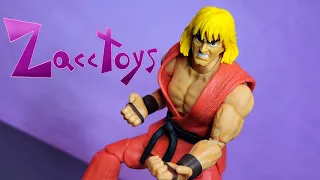 Jada Toys Street Fighter II Ken Action Figure Review!