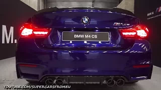 2017 BMW M4 CS -  Start up , Loud Revs and Details!