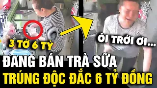 Đang bán 'TRÀ SỮA', cô gái vỡ òa trúng '3 TỜ VÉ SỐ' độc đắc trị giá '6 TỶ ĐỒNG' | Tin Nhanh 3 Phút