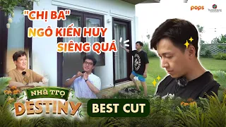 "Chị ba" Ngô Kiến Huy siêng quá, phụ Giang ca nấu ăn còn đi gọi các em dậy | Nhà Trọ Destiny