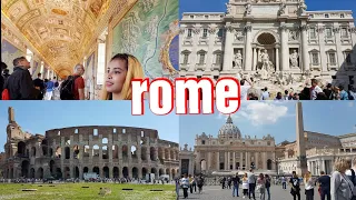 ROME ITALY  3days in roma vlog