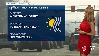 Big changes to Utah weather this week - August 16