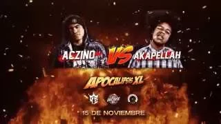 Apocalipsis XL Aczino VS Akapellah | LXL16 "Linea Dieciséis" (Vídeo Oficial)