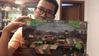 Cobi 2483 Jagdpanzer IV L70 English Review by Young Chinese Collector