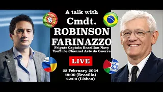 A conversation with... Commander Robinson Farinazzo - subtitles (Portuguese, English, Russian)