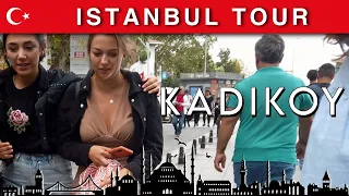 🇹🇷 Istanbul Kadikoy | Walking tour in kadikoy street near the Harbor | September 2022 | 4K HD•60 fps