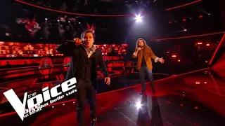 The Rolling Stones - Angie | Jim Bauer VS Luciano Cadô | The Voice France 2021 | Battles
