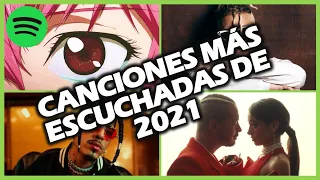 Top 50 Canciones Más Escuchadas de Spotify en 2021 (Actualizado Diciembre)