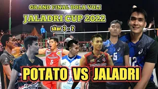 GRAND FINAL BOLA VOLI PUTRA JALADRI CUP 2022 || POTATO VS JALADRI skor 3 - 2