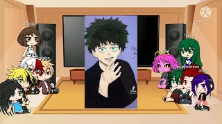 Mha react to tiktok gacha club (kirideku) (todobaku) (villian Deku) (villian Kirishima)