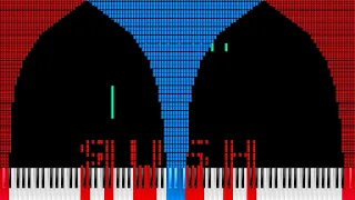 Rush E - Black Midi（120万/1.2 Million Notes）【8K・60FPS】