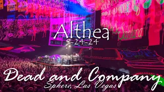 Dead and Company 5-24-24 "Althea" Las Vegas - John Mayer Blistering Solo Envelopes Sphere