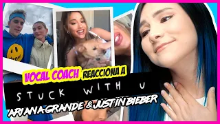 Ariana Grande & Justin Bieber - Stuck with U | VOCAL COACH REACCIONA | Gret Rocha