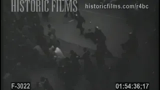 COMMUNIST RIOTS ROCK PARIS - 1950