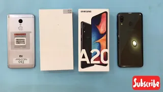 Samsung Galaxy A20 vs Xiaomi Redmi Note 4