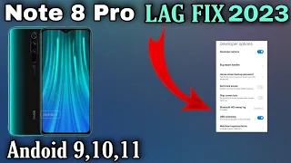 Redmi Note 8 Pro Pubg Test | How To Fix Lag Redmi Note 8 Pro 🔥 | Lag Fix Low End Device ⚡