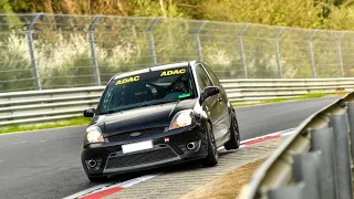 Ford Fiesta ST150 | Nürburgring Nordschleife | BTG 08:41 | With DAD