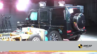 Mercedes Benz G-Class 2021 Crash test