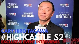 Cary-Hiroyuki Tagawa Interviewed at The Man in the High Castle Season 2 Premiere #HighCastle