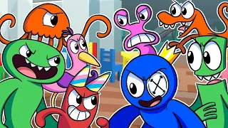 RAINBOW FRIENDS Vs GARTEN of BAN BAN?! FNF Animación en Español