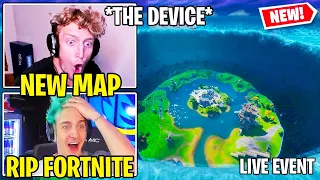 Tfue & Streamers React to *NEW* Fortnite DOOMSDAY Live EVENT!! (THE DEVICE)