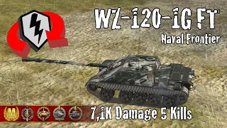 WZ-120-1G FT  |  7,1K Damage 5 Kills  |  WoT Blitz Replays