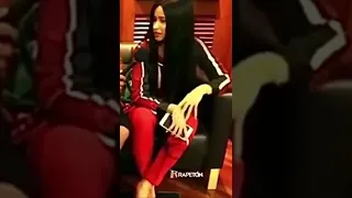 Cardi B nervous Speaking on Nicki Minaj