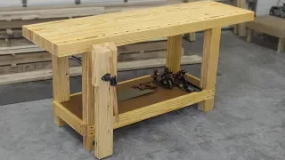 Build an Inexpensive Roubo-Style Woodworking Workbench