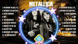 Metallica Greatest Hits Full Album ▶️ Full Album ▶️ Top 10 Hits of All Time