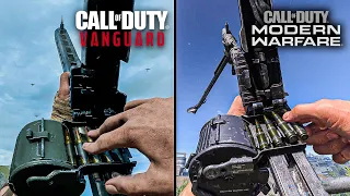 Call of Duty Vanguard vs Modern Warfare - Weapons Comparison