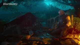 Relaxing music for sleep, meditation and study I The Witcher 3 I Ambient, Voice