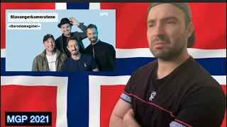 Reaction 🇳🇴: Stavangerkameratene - Barndomsgater (Melodi Grand Prix 2021)