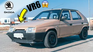 SKODA FAVORIT VR6 🚗 Bemutató 👀 #mitmegyszázon 🚦