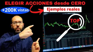 👍Cómo ELEGIR en que ACCIONES INVERTIR desde 0 y GANAR en BOLSA | 👉🏼METODO David Galán