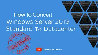 How to Convert Windows Server 2019/2016 Standard to Datacenter|Change STANDARD Version to DATACENTER