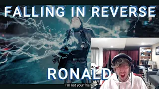 Reacting to Falling In Reverse - Ronald (what a return)