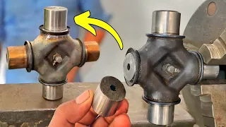 Unbelievable Repairing of Broken Universal Joint with Amazed Process || How Repaired Broken U joint