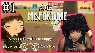 Struggling With Tough Choices?! | Little Misfortune  [part 1]