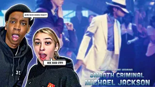 OUR FIRST TIME HEARING Michael Jackson - Smooth Criminal REACTION | YALL BEGGED US TO REACT TO IT!😱