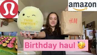 Birthday haul + making cupcakes