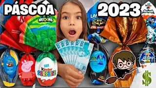 Comprando Ovos de Páscoa com Brinquedos Surpresa! ( 2023 )