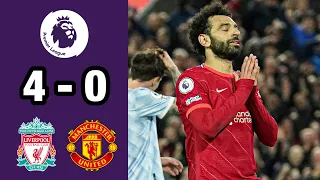 Liverpool vs Manchester United (4-0) | Extended Highlights and Goals - Premier League 2021/22 (HD)